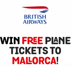 Email Submit - Win A Free Plane Tickets To Mallorca  CPA offer