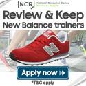 National Consumer Review - New Balance Trainers [UK] (Incent) CPA offer