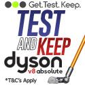OfferX - GetTestKeep Dyson V8 (Display Only) [UK] CPA offer